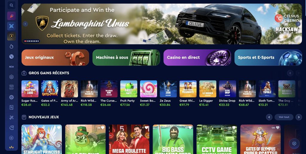 celsius casino
